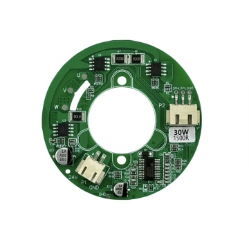 Circular 30W BLDC Motor Driver PCBA
