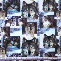 50*145cm Animal Series Printed Polyester Cotton Fabric,DIY Handmade Materials Sewing Kids Home Textile Decor,1Yc9120