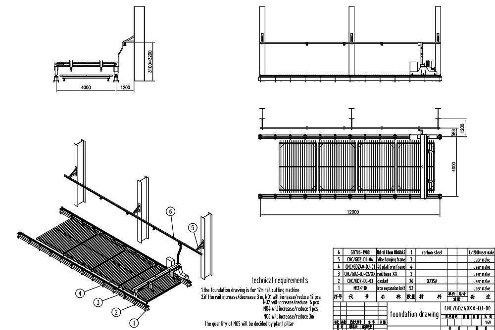 foundation drawing