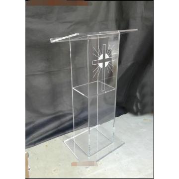 pulpit furniture Free Shiping High Quality Modern Design Cheap Acrylic Lectern acrylic pulpit