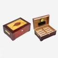 150 CT Spanish cedar wood Cigar Case tobacco leaf humidor finish Cigar Humidor cigar box cohiba tabacaria cuba