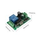 433MHz Wireless Universal Remote Control Switch AC 100V 220V 10A 1CH rf Relay Receiver and Transmitters 500m long range control