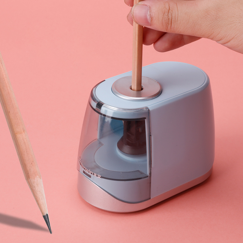 Tenwin Art Sketch Electric Pencil Sharpeners Automatic Electronic Sharpener For Kids Painting Drawing Stationery School Supplies