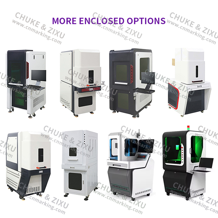 Enclosed UV Laser Marking Machine
