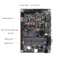 XCY Fanless Industrial Mini PC Intel Core i7 5500U i5 4200U i3 4005U 2xLAN 6xRS232 6xUSB HDMI VGA WiFi 4G LTE Windows Linux