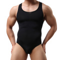 Ultra-thin Sexy Men's Siamese Tight Underwear Smooth Lycra Bodybuilding Wrestling Suit Bodysuits Men Undershirt Gay Clothing