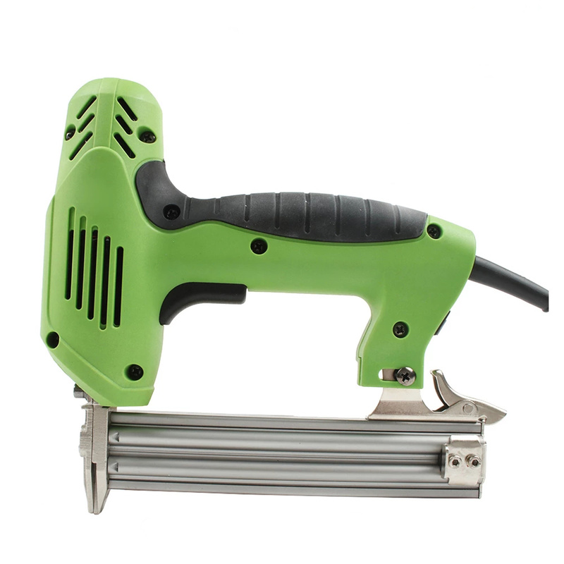 Professional Electric Nailer and Stapler Furniture Staple Gun 1800W for Frame with Staples Nails Carpentry Woodworking Tool 220V