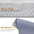 Silicone Drying Mat Heat Resistant Cushion Pad Dish Cup Dishwasher Draining Mat Pad Dinnerware Table Placemat Tableware