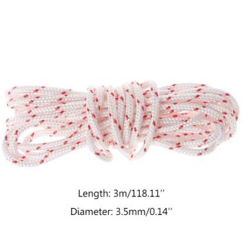 New 3.5mm Starter Rope Pull Cord For Trimmer STRIMMER / HEDGE-TRIMMER PULL CORD START ROPE FOR LAWNMOWER CHAINSAW BLOWER