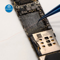 Titanium Alloy Tweezers Professional Repair Precision Fingerprint Tweezers for iPhone Repair PCB Board Copper Wire