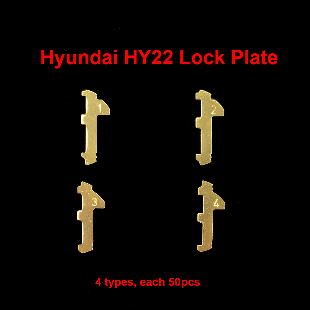 CHKJ HY22 Car Lock Reed Plate For HYUNDAI/IX30/35/S8/K5/Verna/New Sportage Brass Material Repair Kits 10PCS With Spring