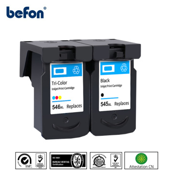 befon Compatible 545XL 545 XL CL546 Cartridge Replacement for Canon PG545 PG 545 for Pixma MG3050 2550 2450 2550S 2950 MX495