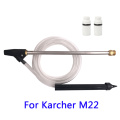 Sand Blasting Hose Quick Connect For Karcher 14mm High Pressure Washer With 2 Pcs Ceramic Nozzle