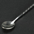 29cm Stainless Steel Cocktail Bar Spoon Spiral Pattern Bar Teadrop Spoon Stir Spoon Bar Tool Bartender Tools