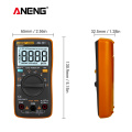 ANENG AN8002 Digital Multimeter 6000 Counts Backlight AC/DC Ammeter Voltmeter Ohm Alligator Clip Jumper Wire Test Lead