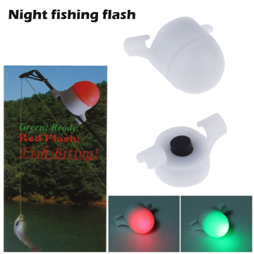 Electronic LED Fishing Rod Tip Night Light Outdoor Fishing Strike Alert Glow Light Energy Save Auto Recognition Equipment 2020