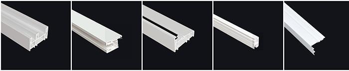 80mm pvc profiles 