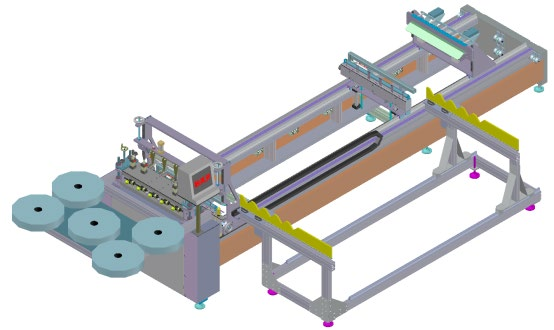 single aluminum bagging machine