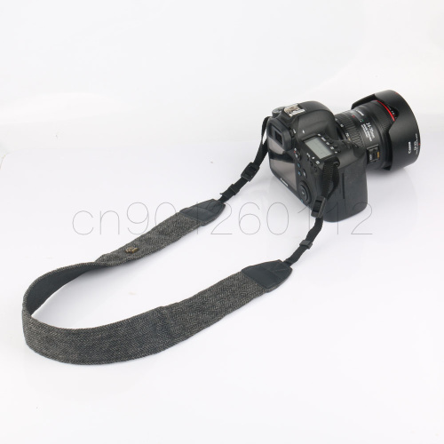 Universal Camera Shoulder Neck Strap Adjustable Cotton Leather Belt For D850 D800 D750 All DSLR Cameras Strap Accessories Part