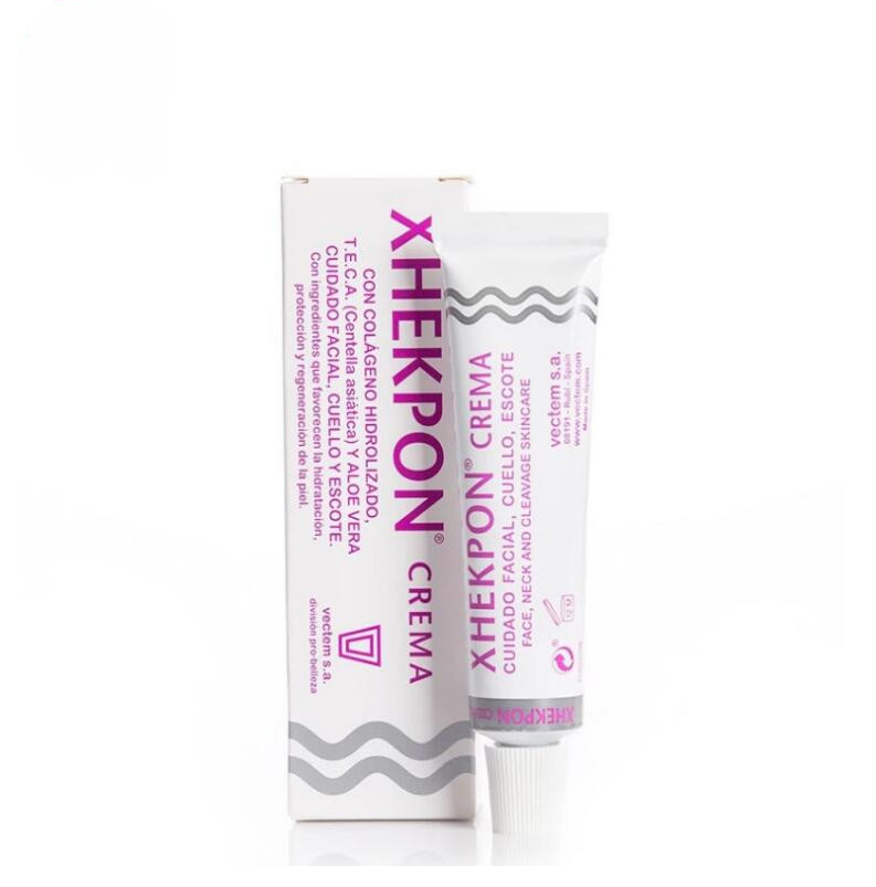 Xhekpon Crema Wrinkle Smooth Anti aging Whitening Cream Face and Neck Cream 40ml Neckline Cream Skin Moisturizer Neck Repair