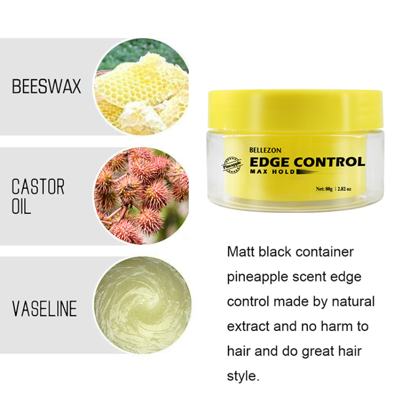 Hair Oil Wax Cream Edge Control Hair Styling Cream Broken Hair Finishing Anti-Frizz Hair Fixative Gel Enhanced Edition TSLM2