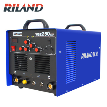 RILAND WSE250 TIG AC/DC Aluminum Tig/Stick Welder Square Wave Inverter Welding Equipment with Accessories Tools