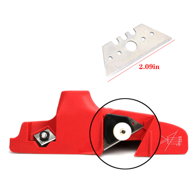 New Plastic Gypsum Board Edge Planing Tool Edge Machine for Gypsum Board Cement Plate Trimming Tools Kit Woodworking Tools