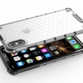 Hybrid TPU+PC Shockproof Armor Case Cover For iPhone X XR Xs Max 10 7 7plus 8 8plus 6 6s s Plus Clear Honeycomb Phone Cover Case