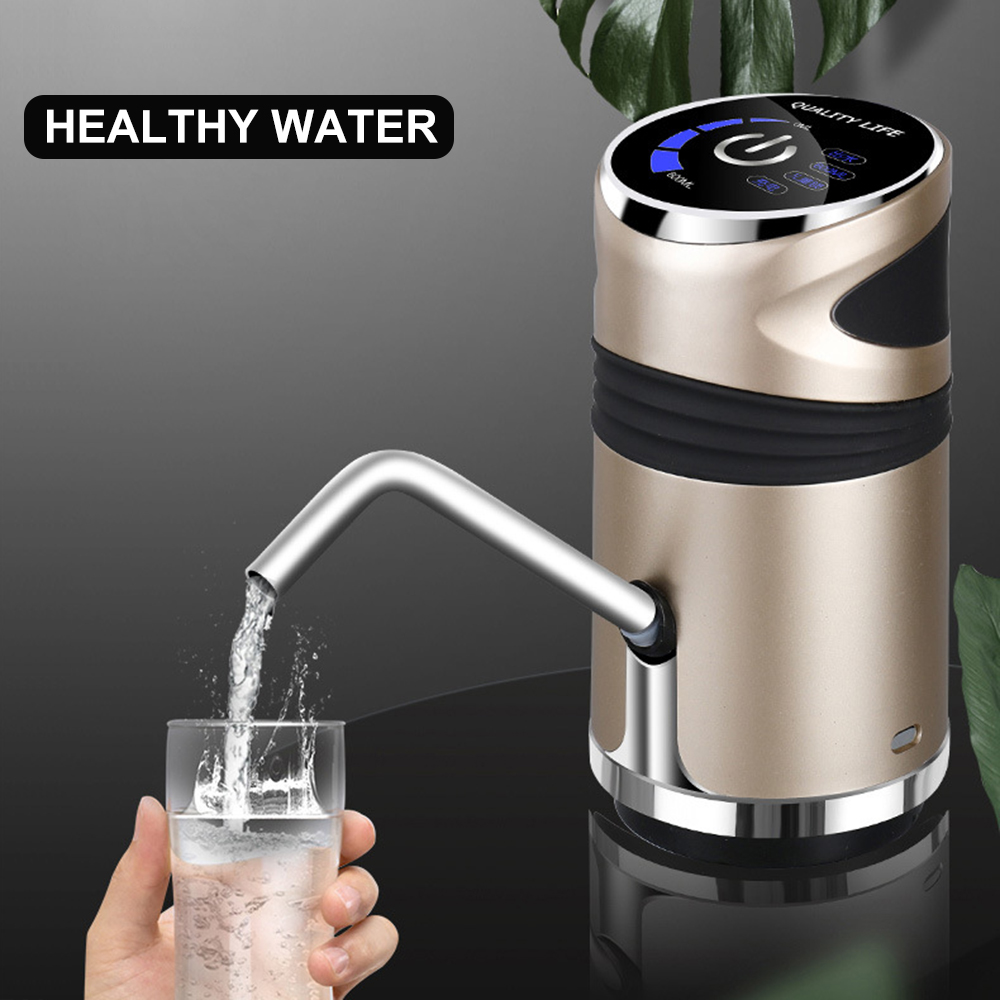 Electric Water Dispenser Pump Automatic Drinking Pump For Water Bottle USB Charging Drinking Water Pump For Home Office Travel