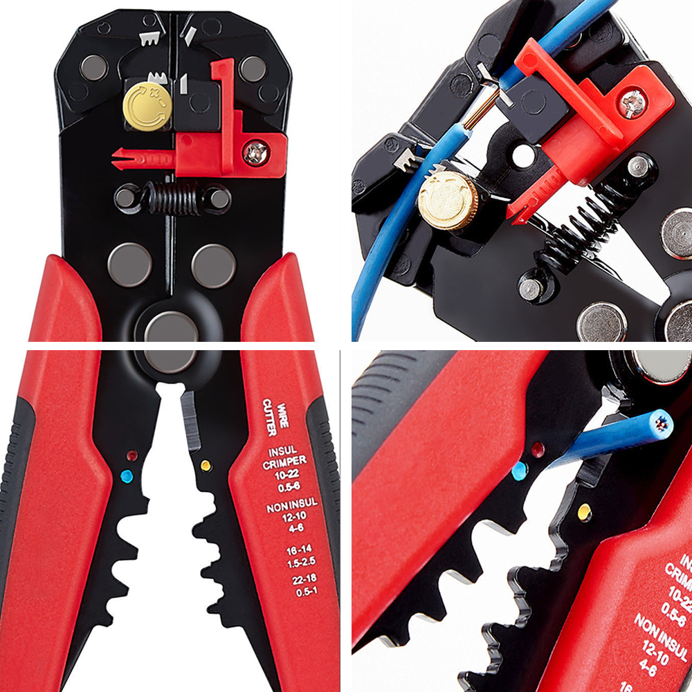 HS-D1 D4 D5 24-10 0.2-6.0 wire stripper Multifunctional automatic stripping pliers Cable wire Strippers Crimping tools Cutting