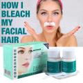 Hair Bleaching Cream Eye Brow Cream Lighten Dark Hair Women Mustache Remove Eye Brow Bleach Fast Permanent