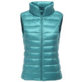 Packable Ultra-light Sleeveless Women's Winter Down Jacket White Duck Feather Warm Waistcoat Down Vest Outerwear Coats for Woman