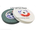 125*16*12.7mm White/Brown/Green Corundum Polishing Wheel Grinding Machine Polishing Wheel Abrasive Tools For Metal,Hardware