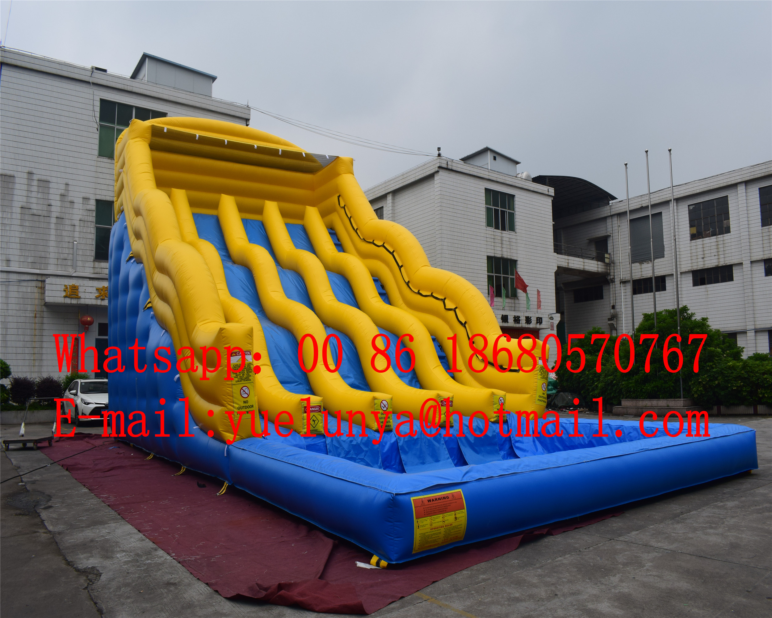 (China Guangzhou) inflatable slides,Castle slides Inflatable water slide BYSW-145