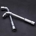 1pc 6-13mm L Type Pipe Perforation Elbow Wrench Double Head Outer Hexagon Sleeves Wrench for Remove Fix Screw Nut