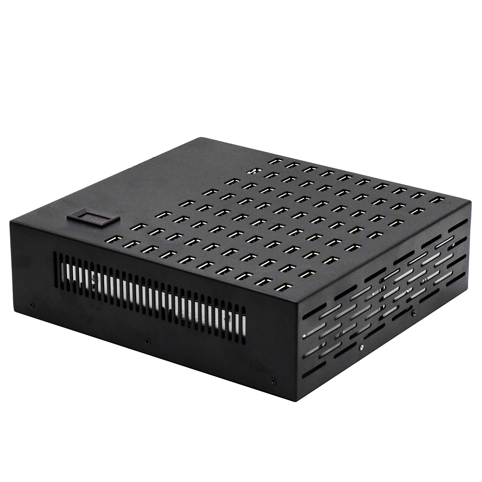 80-port multiple desktop usb charger