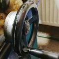 Black Milling Machine Lathe CNC 3D Printer Spoked Hand Wheel Wavy Round bakelite three handwheel 100/125/160/200/250mm