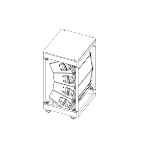 D&B V-Series Touring Cart