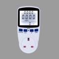 LCD Energy Meter Digital Wattmeter Measuring Power Meters Outlet Power Meter Record Voltage Outlet Socket Meter Energy Analyzer