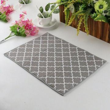 Ttable decor tools Table Mat dish drying mat pad coaster palcemat Thickened daily non-slip placemat heat insulation placemat