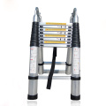 2.5M+2.5M Portable Aluminum AlloyTelescopic Ladder With Joint Multipurpose Retractable Straight Ladder Adjustable Ladder