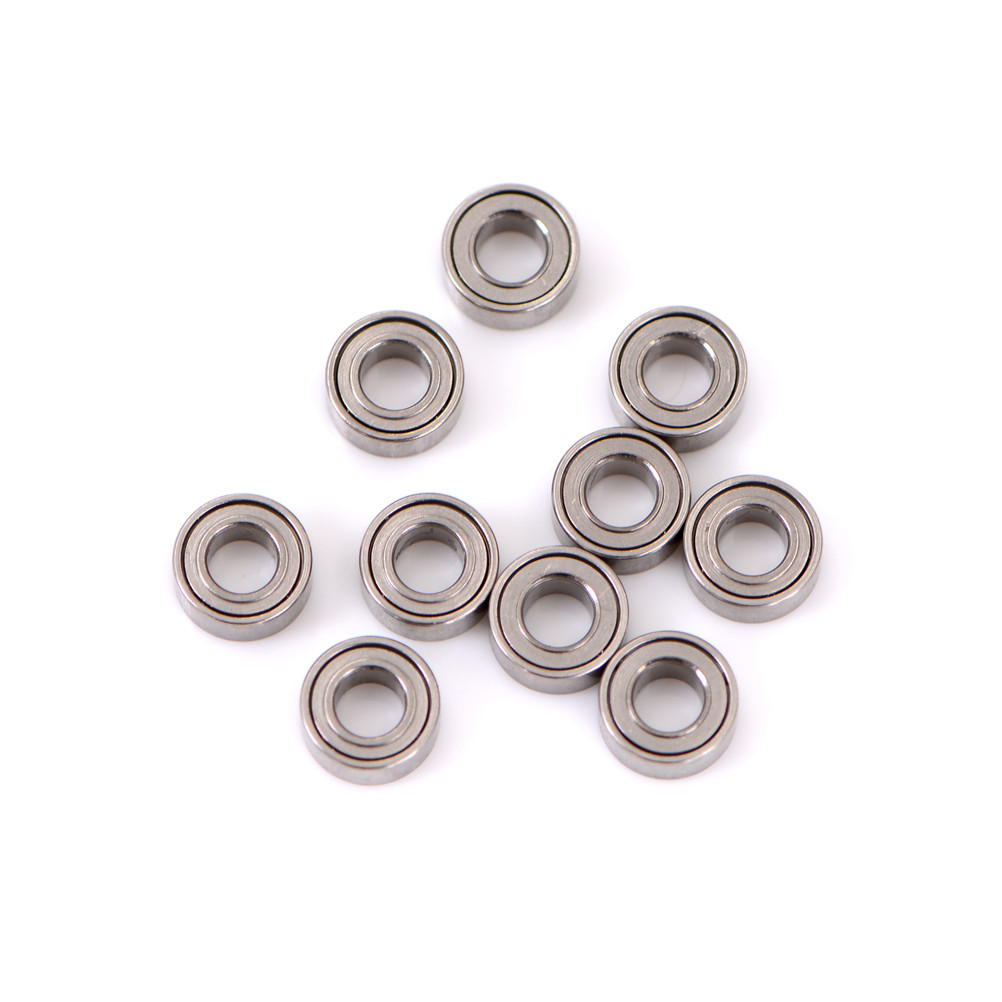 10Pcs/lot High Speed Seat Miniature Model Bearing Steel Shafts MR63ZZ 3x6x2.5mm Mini Steel Roller Bearings Wholesale