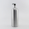 1000ML Empty Aluminum Bottles With Lotion Cream Pump Metal Containers Oil Bottle Cosmetics Container 1L Liquid Soap Dispenser