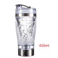 USB Rechargeable Electric Mixing Cup Portable Protein Powder Shaker Bottle Mixer