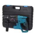 10000bpm Rechargeable Brushless Cordless Rotary Hammer Drill Impact Function Electric Hammer Impact Drill For 18V Makita Battery