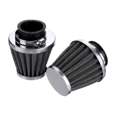 2PCS Universal Motorcycle Air Filter Motorbike Air Intake Filter Cleaner 35/39/42/44/48/50/52/54/60 mm Repalcement