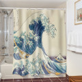 High Quality Waterproof Shower Curtains Elephant Palm Leaves Flower Cactus 3D Bath Decoration Curtains For Bathroom Living Room