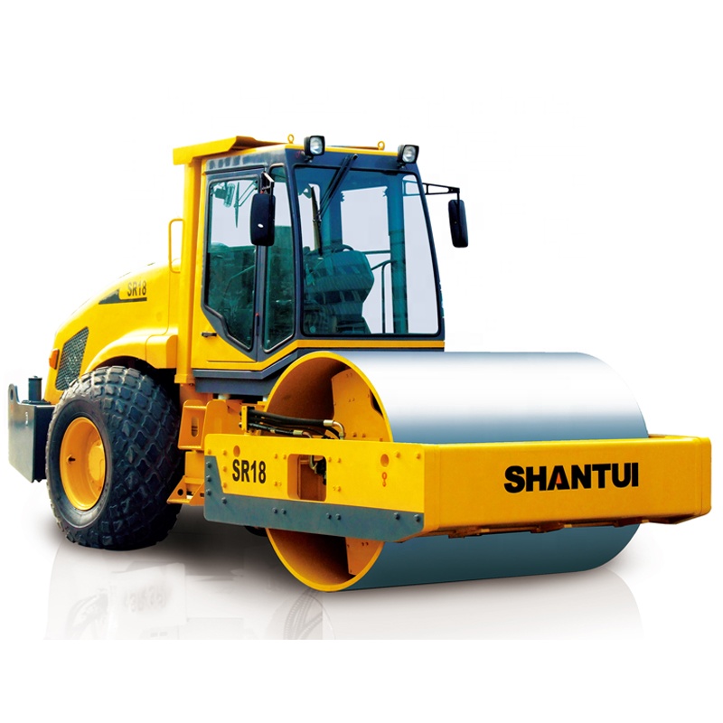 Shantui SR18 machine single drum vibratory road roller