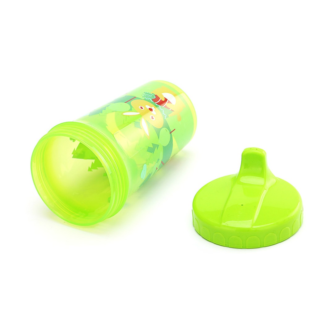 New Fox Bunny Children Baby Infant Leak Proof Cup Training Drinking Cup 300ml