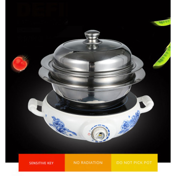 Electric Cooker Household Appliances Explosion-proof Multi-function Thick Stainless Steel Electric Ceramic Stove QW-2016